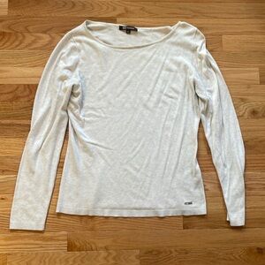 Monton plain white sweater